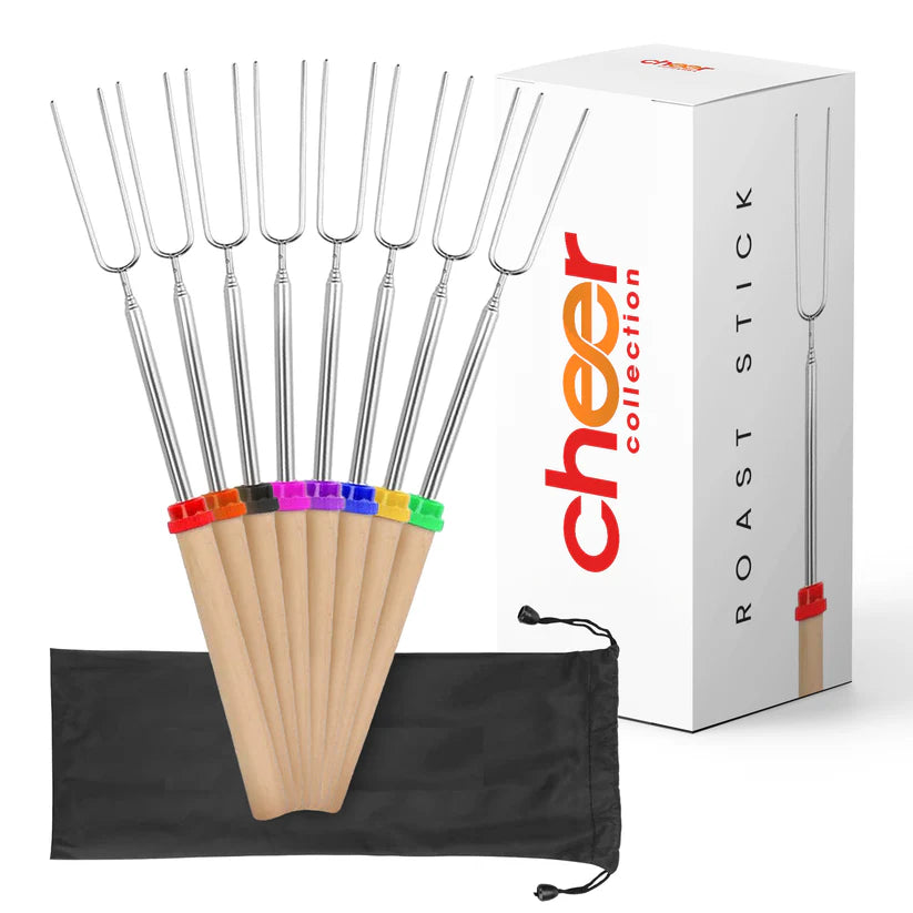 8 Piece Marshmallow Roasting Stick Set