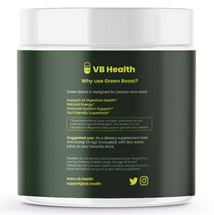 Why use VB Health Green Boost Superfood Powder?