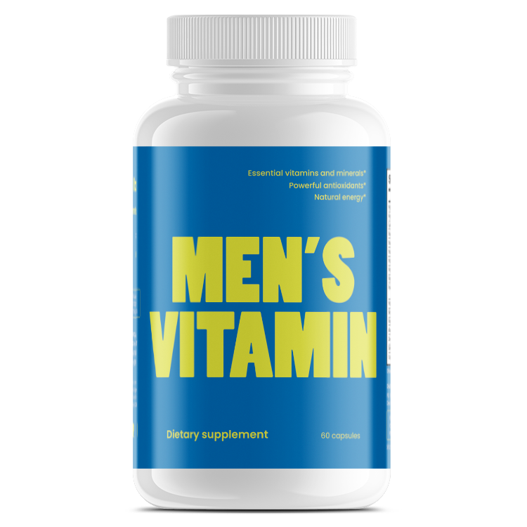 VB Health Men's Daily Multivitamin - 34 Doctor-formulated Vitamins, Minerals, & Antioxidants (30 Servings)
