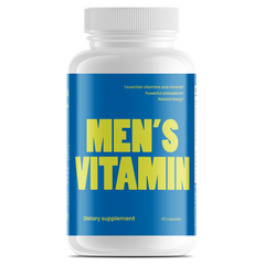 VB Health Men's Daily Multivitamin - 34 Doctor-formulated Vitamins, Minerals, & Antioxidants (30 Servings)
