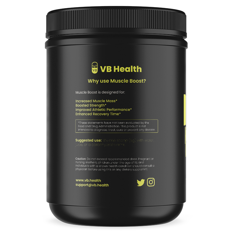 Why use VB Health Creatine Monohydrate?