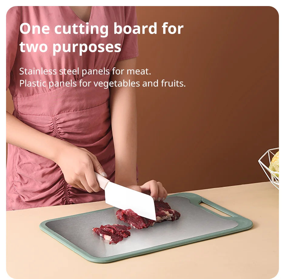 Dual-Sided Cutting Board