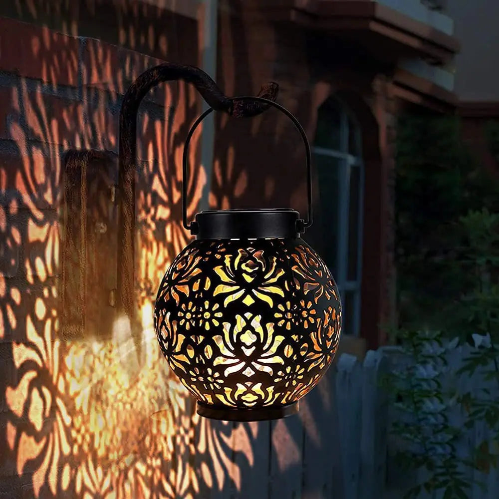 LED Solar Lantern Light 🌙✨ Outdoor Waterproof Hanging Lamp