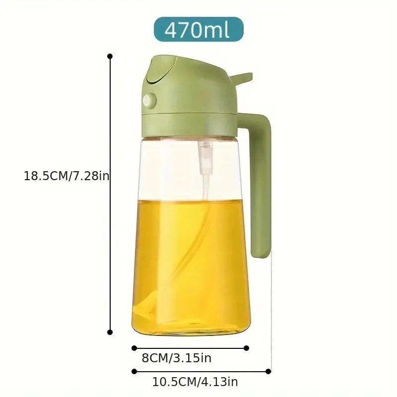 Oil & Sauce Dispenser Bottle 🍳 Perfect Pour for BBQ, Cooking, and More