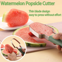 3-in-1 Watermelon Slicer & Fork 🍉✨ Stainless Steel Cutter