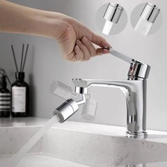 Rotatable Faucet Extender – Anti-Splash Water-Saving Nozzle Extender for Kitchen & Bathroom