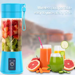 Portable Mini Juice Blender 🥤 Rechargeable 6-Blade Whirlwind Blender