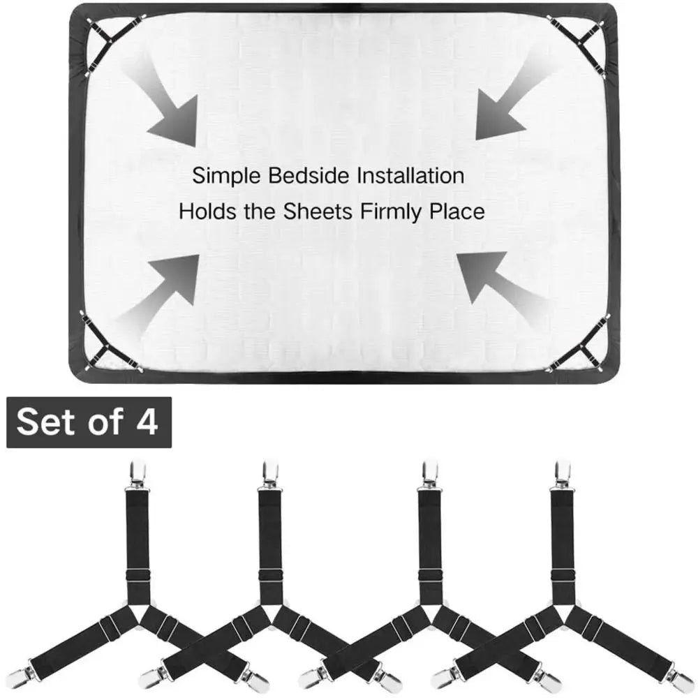 Adjustable Bed Sheet Clips