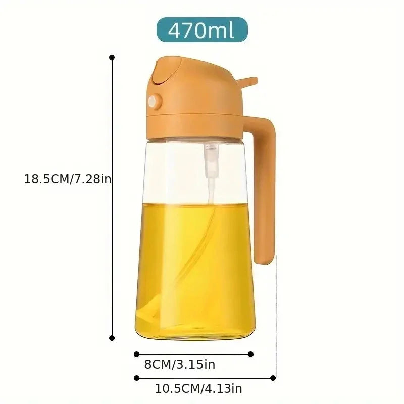 Oil & Sauce Dispenser Bottle 🍳 Perfect Pour for BBQ, Cooking, and More