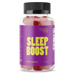 VB Health Sleep Boost Gummies - Natural Melatonin & Passiflora Extract Sleep Aid (60 Gummies)