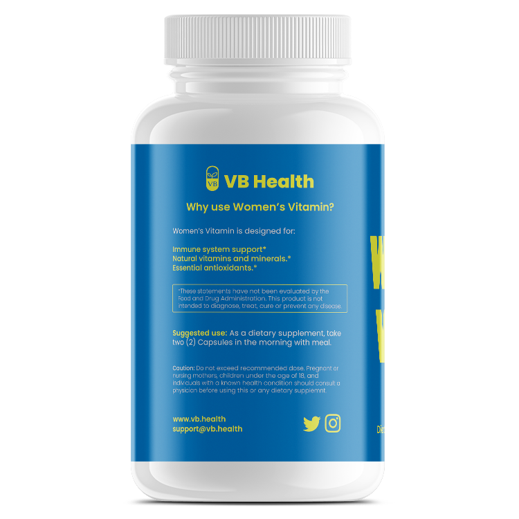 Why VB Health Women's Daily Multivitamin?